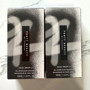 Fenty Beauty Eaze Drop’Lit Bronze Jasper Set (2) Full Size